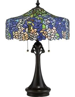 Cobalt lampada da tavolo Tiffany
